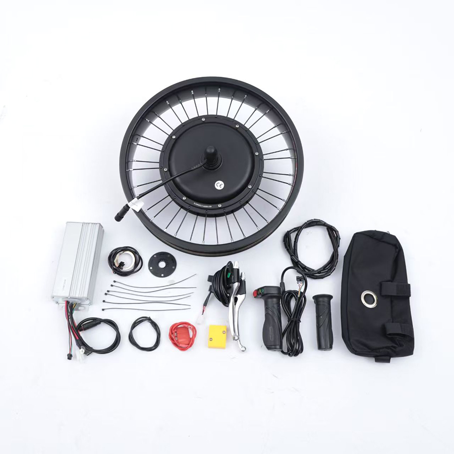 Ebike Conversion Kit 72V 3000W - Kit Konversi Motor Hub Belakang Ebike