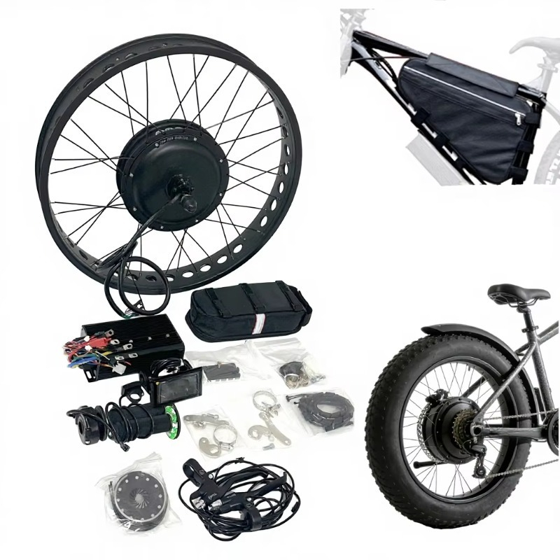 Fat Tire Ebike Conversion Kit 2000W - Kit Motor Hub Ban Super Tebal