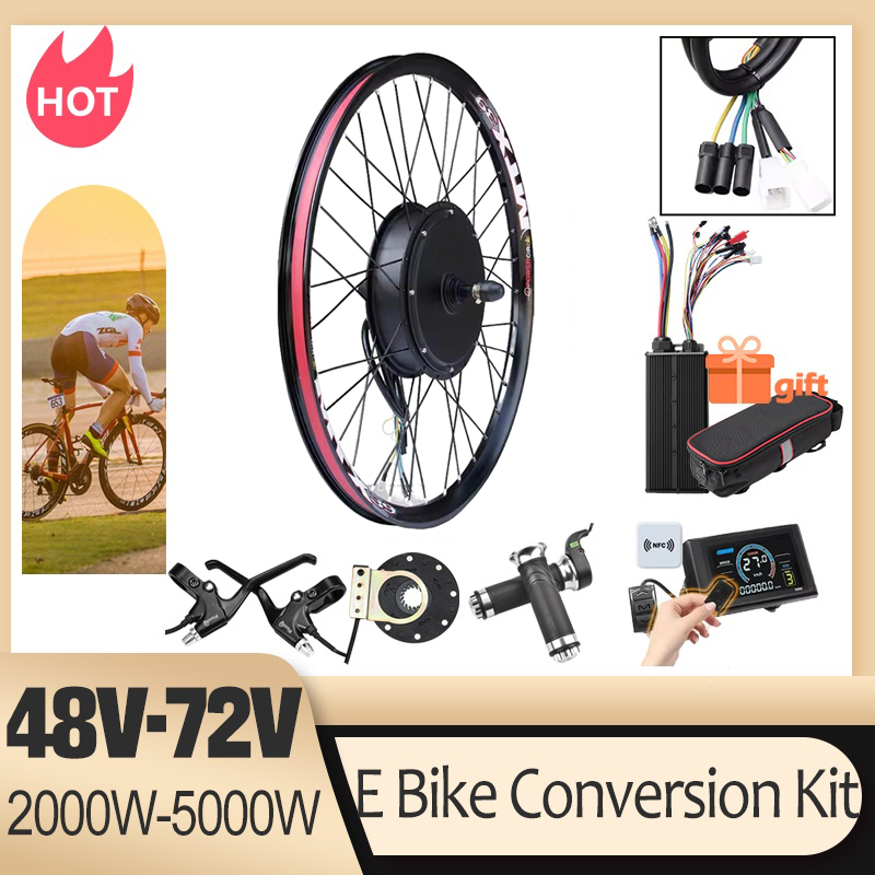 Ebike Conversion Kit 72V 3000W - Kit Konversi E-Bike 72V 5000W Motor
