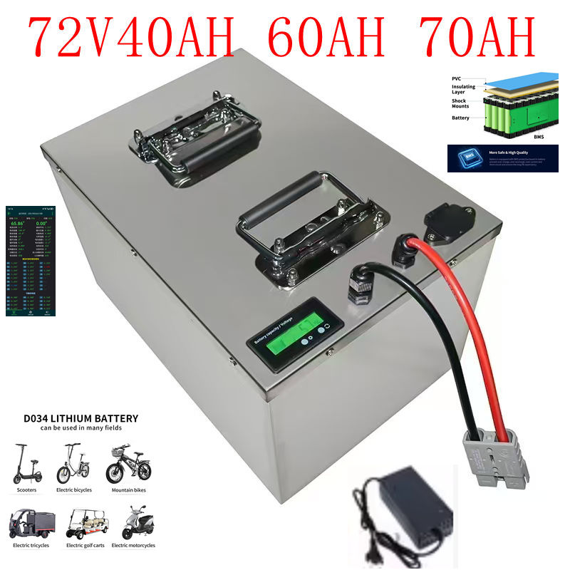 Electric Bicycle Battery 72V 30Ah - Sistem Penyimpanan Energi Baterai Ion Lifepo4