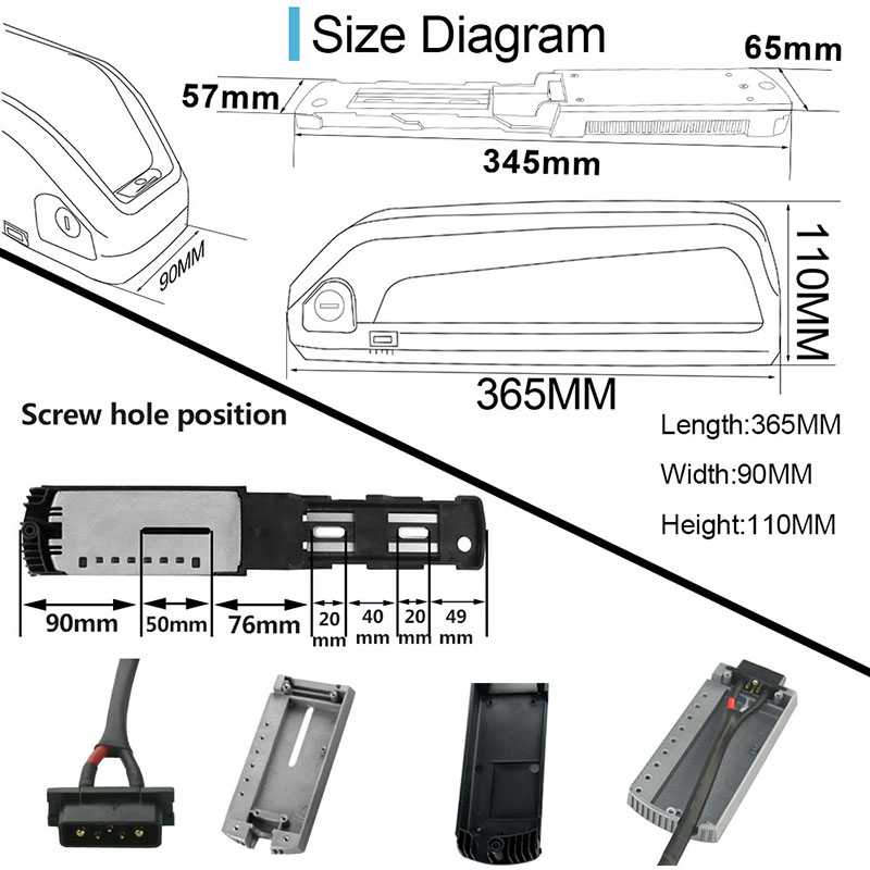 Baterai Pengganti Lithium-Ion  - Ebike Battery 48V 20Ah Hailong ulasan dan harga