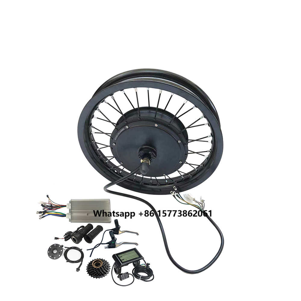 Penjualan Panas Kit Suku Cadan - Ebike Conversion Kit 72V 3000W ulasan dan harga