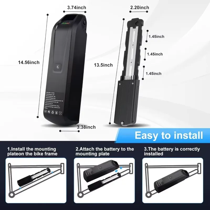 Baterai Sepeda Listrik Hailong - Ebike Battery 48V 20Ah Hailong ulasan dan harga