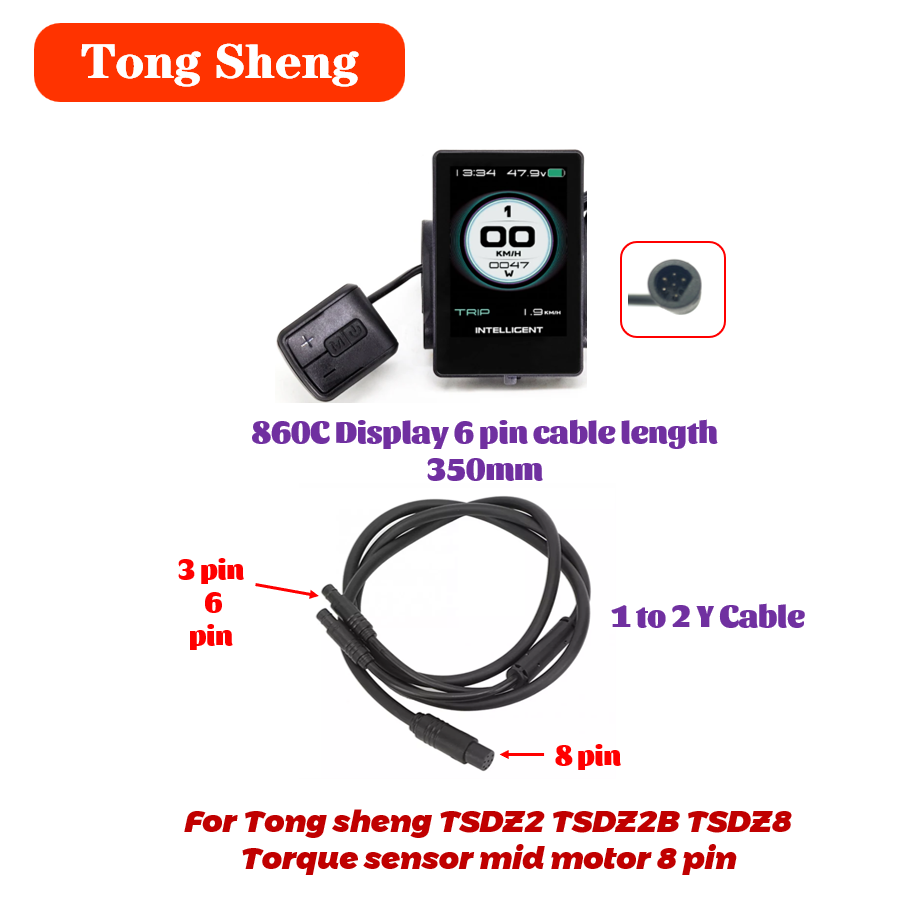 Tongsheng TSDZ2 TSDZ2B Throttl - Tongsheng Tsdz2B Mid Drive Motor ulasan dan harga