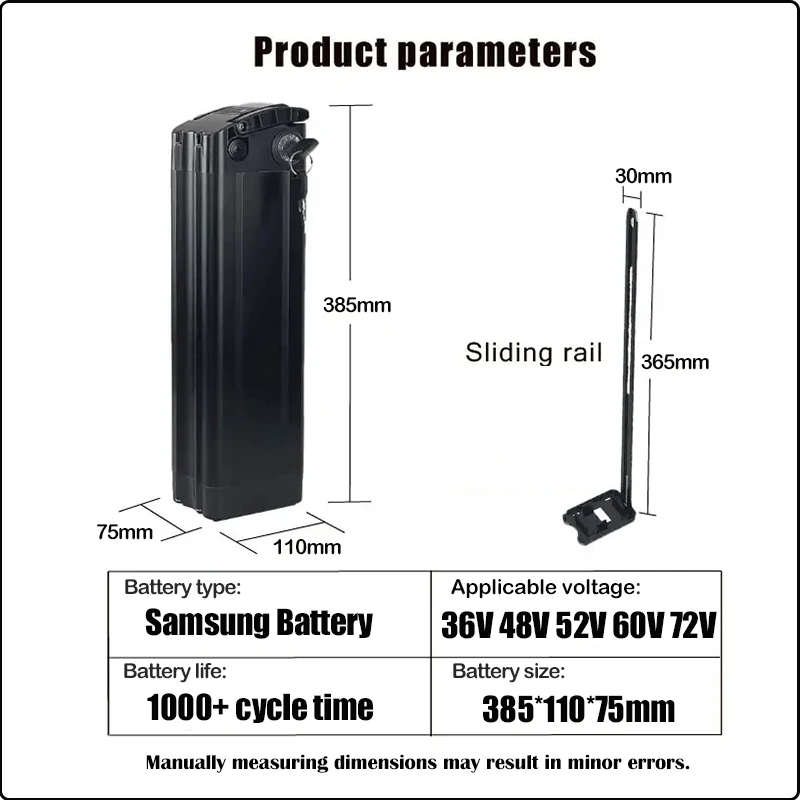 36v48v52v 60v 72v Bafang 1000w - Electric Bicycle Battery 72V 30Ah ulasan dan harga