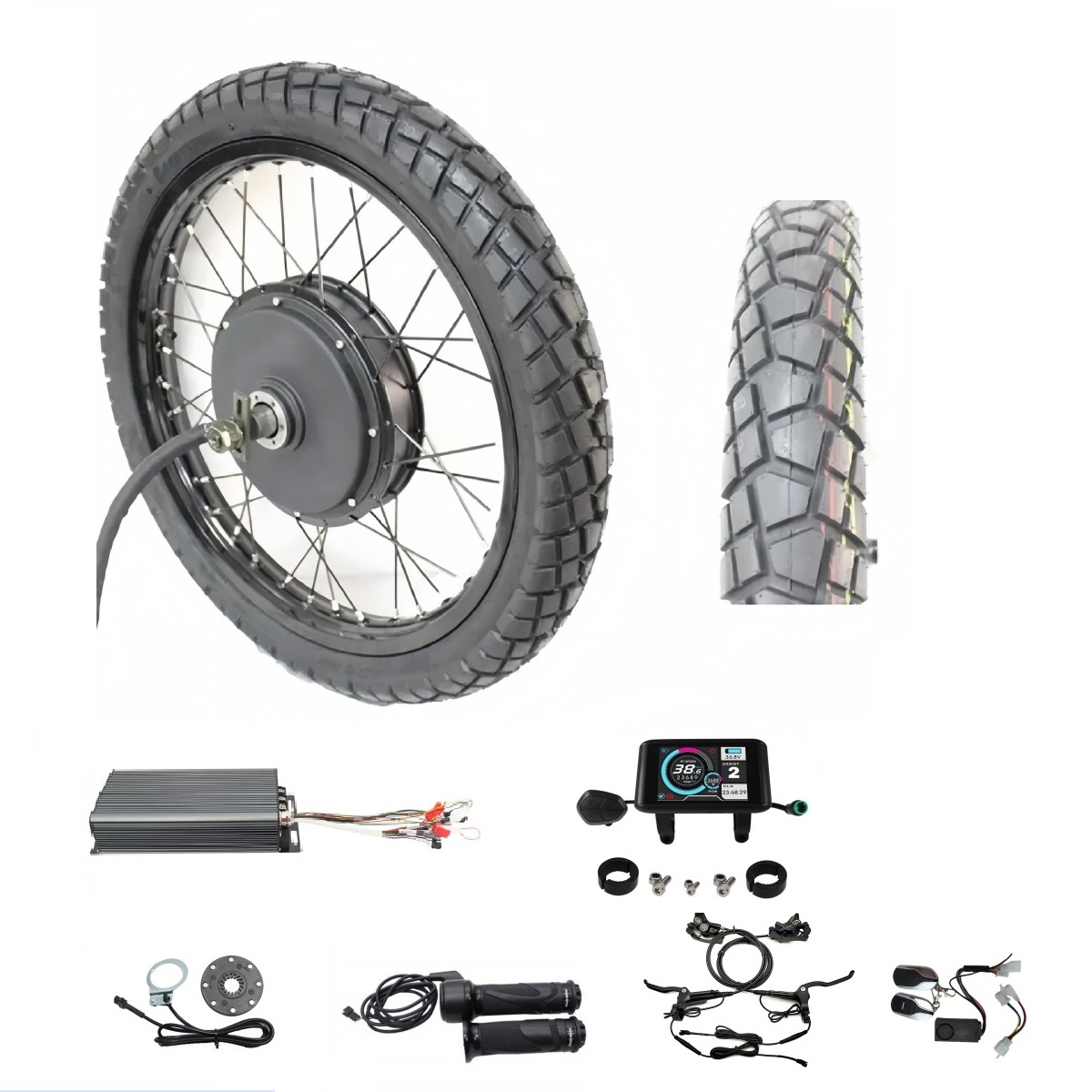Ebike 48V-72V 3000-8000W 17 