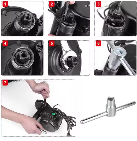 Bafang Alat Suku Cadang Perbai - Bafang Bbs02B 48V 750W Mid Drive Kit ulasan dan harga