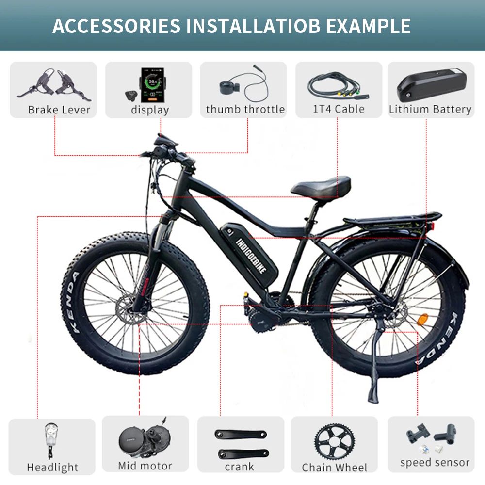 Bafang Motor BBSHD 1000W 52V B - Mid Drive Motor Kit 52V 1000W ulasan dan harga