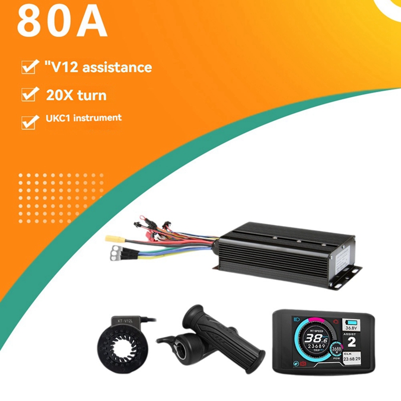 Set Pengontrol Tiga Mode Seped - Sine Wave Controller 48V 72V 80A ulasan dan harga