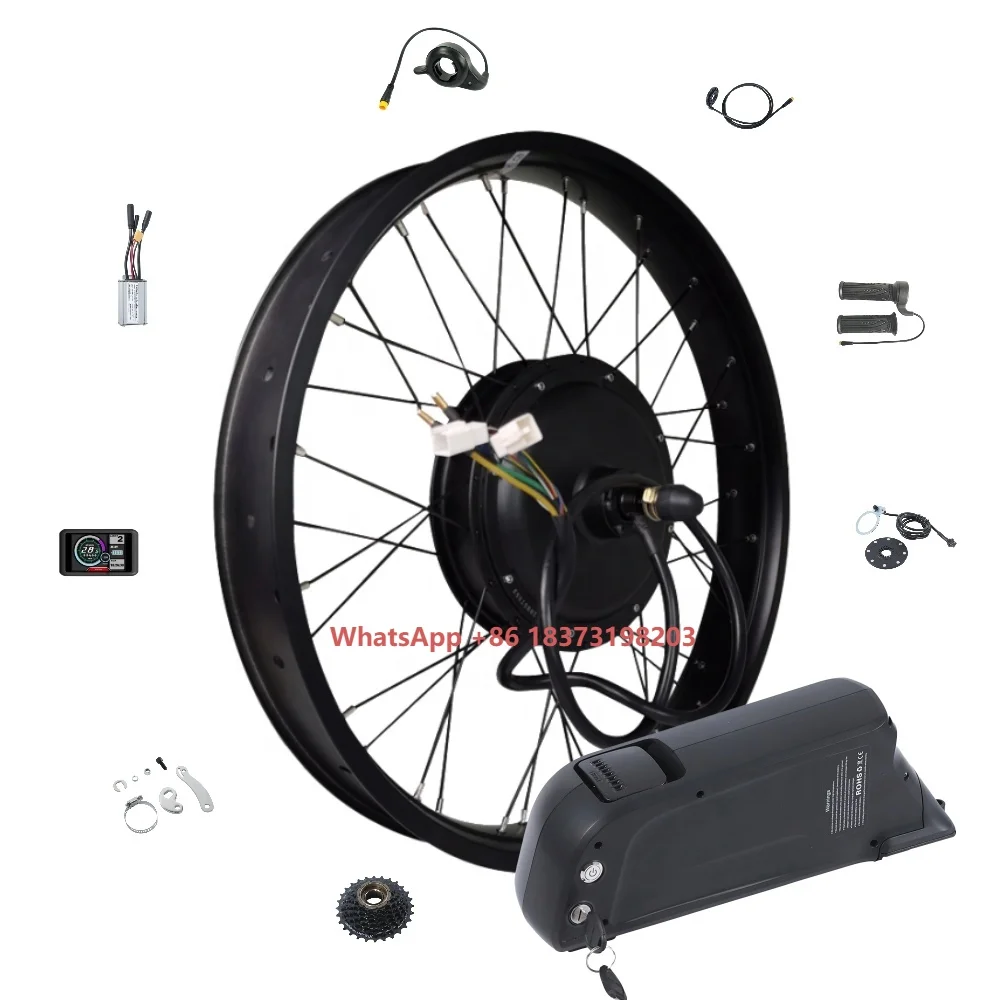 Kit Konversi Sepeda Motor List - Ebike Conversion Kit 72V 3000W ulasan dan harga