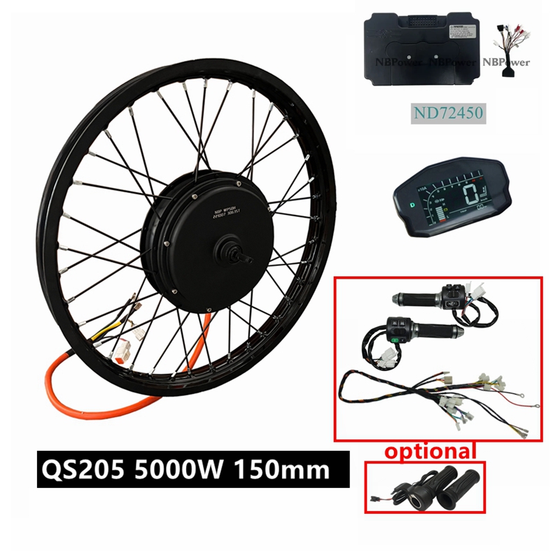 Kit Sepeda Listrik NBpower/QS2 - Ebike Conversion Kit 72V 3000W ulasan dan harga