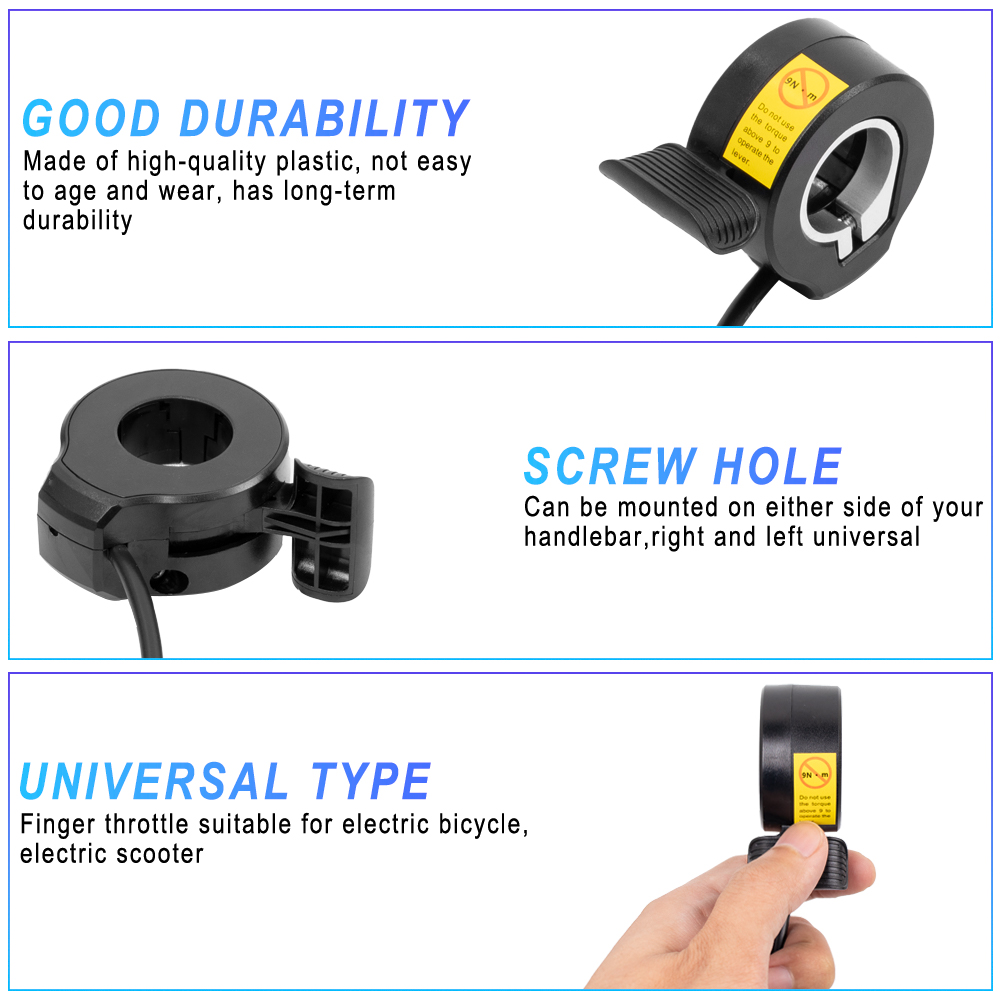 130X Ebike Throttle jempol, un - Bafang Bbshd 1000W Conversion Kit ulasan dan harga
