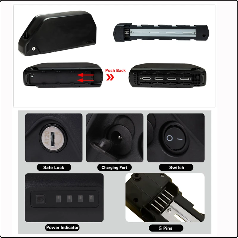 Baterai Hailong Polly Dp7 E-bi - Ebike Battery 48V 20Ah Hailong ulasan dan harga