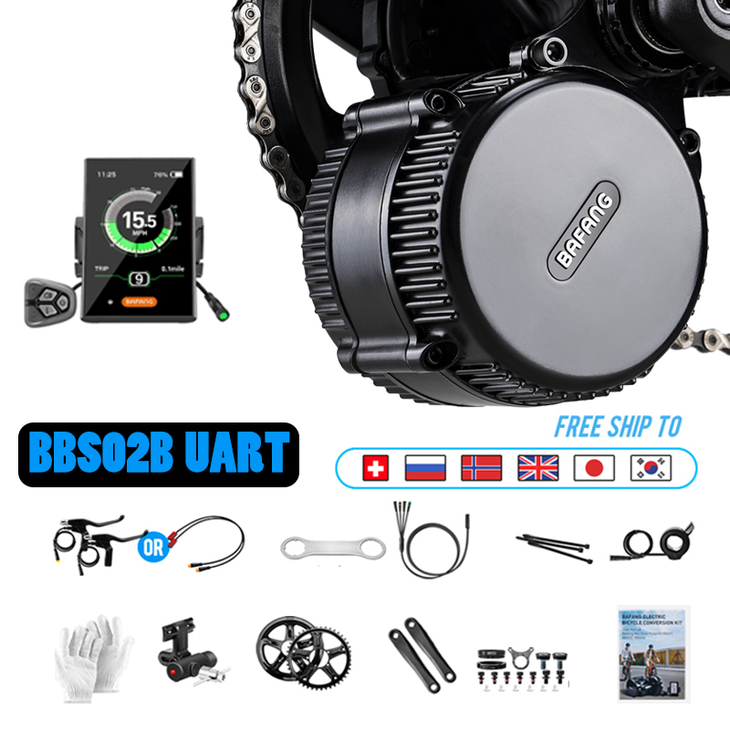 Bafang M325 M215 Kit konversi  - Bafang Bbs02B 48V 750W Mid Drive Kit ulasan dan harga