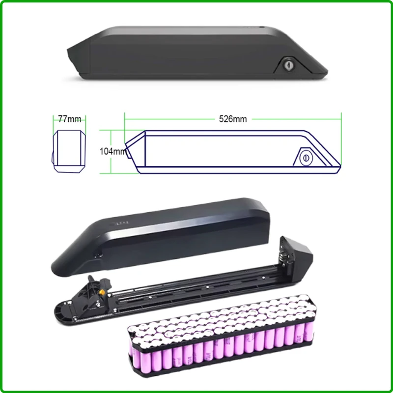 Baterai EBike Original 18650 4 - Ebike Battery 48V 20Ah Hailong ulasan dan harga