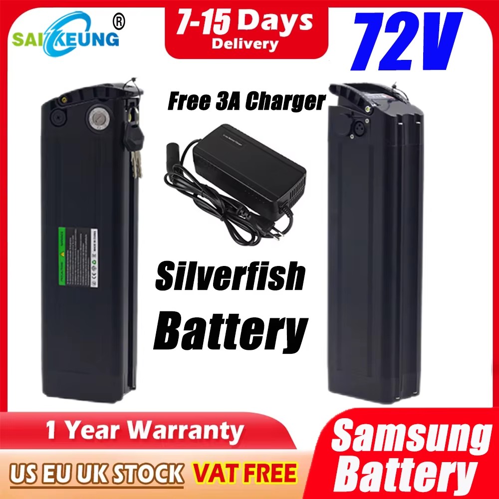 72V SilverFish Akku Accu Titan - Electric Bicycle Battery 72V 30Ah ulasan dan harga