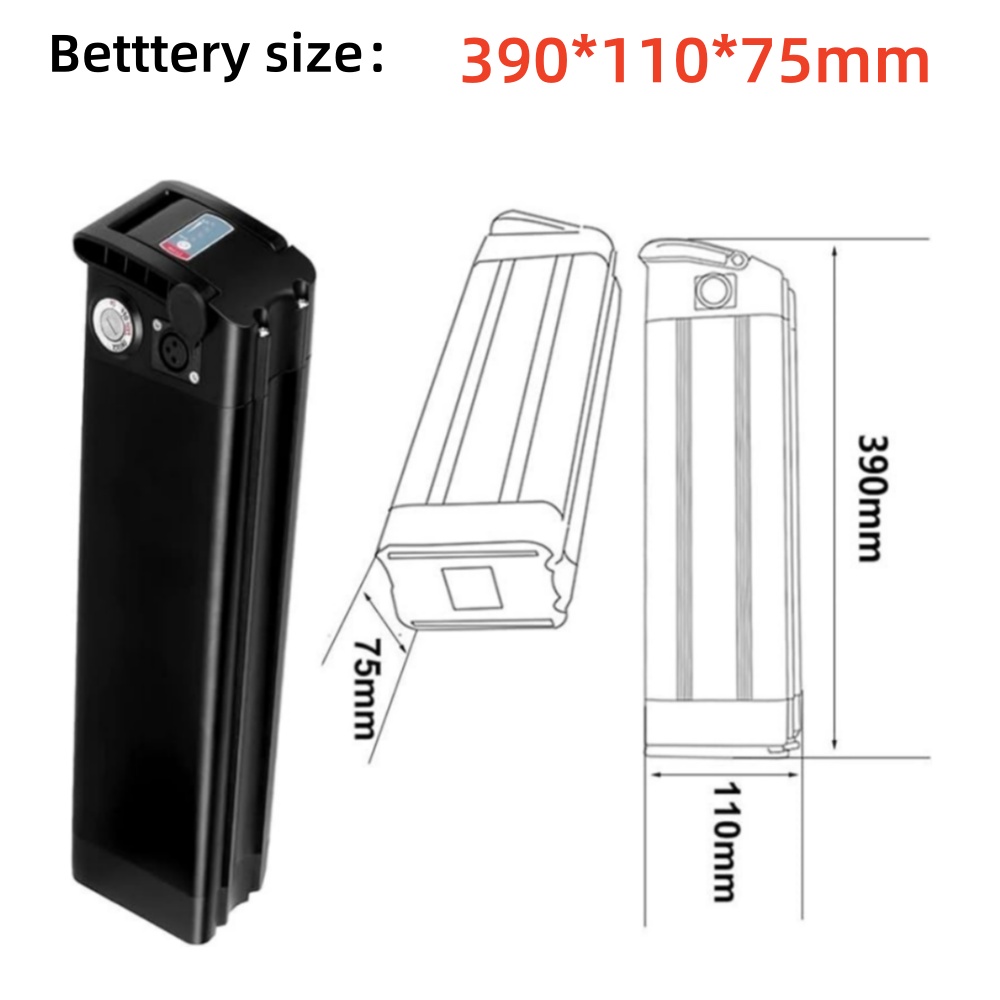 Baterai 36V/48V 15Ah 20Ah Bate - Ebike Battery 48V 20Ah Hailong ulasan dan harga