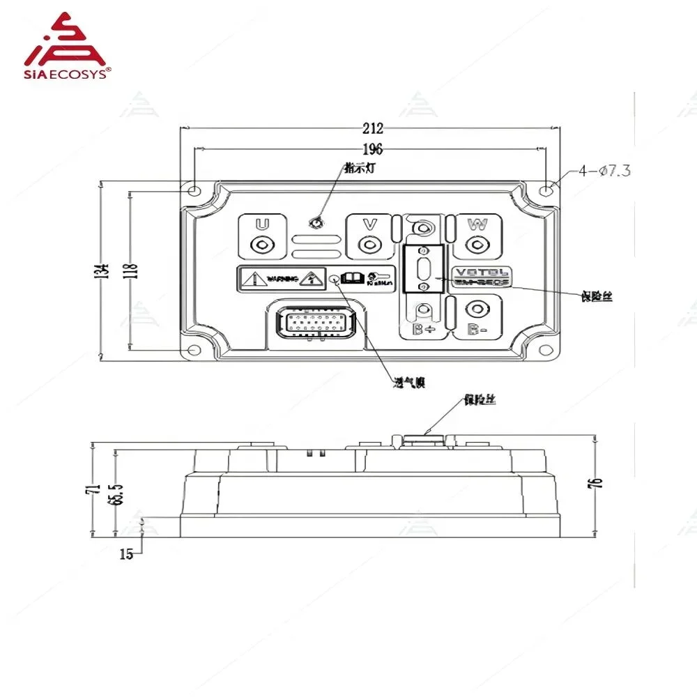 Kontroler Motor BLDC Daya Ting - Programmable Bldc Motor Controller 96V ulasan dan harga